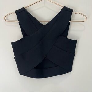 Women's Bandage Style Cross-Front Top